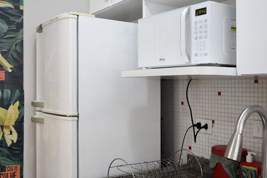 Cozinha - pavimento superior de apartamento para alugar com 2 quartos, 54m² em Pompeia, São Paulo