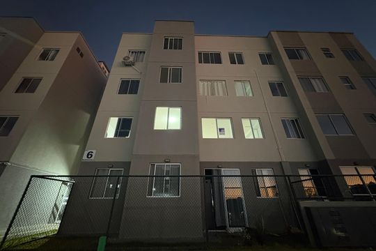 Fachada do bloco de apartamento para alugar com 2 quartos, 41m² em Parque São Bento, Sorocaba