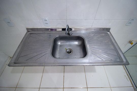 Cozinha de apartamento para alugar com 2 quartos, 41m² em Parque São Bento, Sorocaba