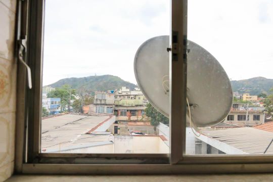 Vista da área de serviço de apartamento para alugar com 1 quarto, 35m² em Quintino Bocaiúva, Rio de Janeiro