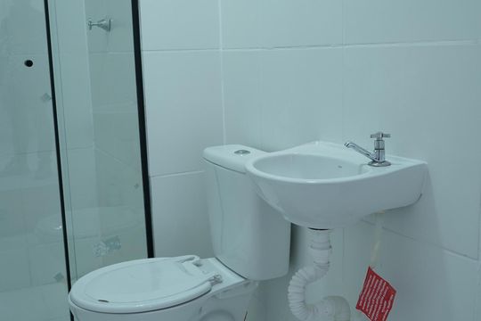 Banheiro de apartamento para alugar com 2 quartos, 34m² em Vila Matilde, São Paulo