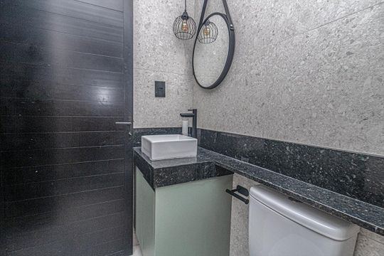 banheiro social_3 de kitnet/studio para alugar com 1 quarto, 32m² em Cursino, São Paulo