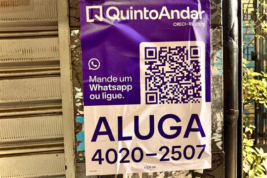 Placa de apartamento para alugar com 1 quarto, 22m² em Santa Teresa, Rio de Janeiro
