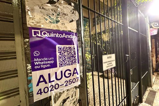 Placa de apartamento para alugar com 1 quarto, 22m² em Santa Teresa, Rio de Janeiro