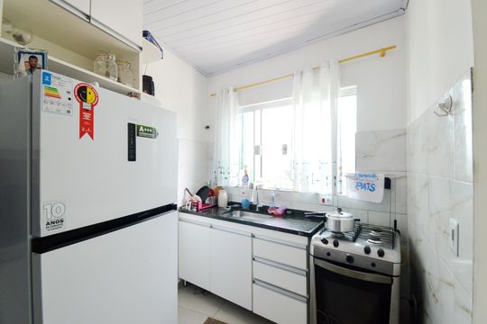 Cozinha de apartamento à venda com 1 quarto, 409m² em Jardim Palmira, Guarulhos