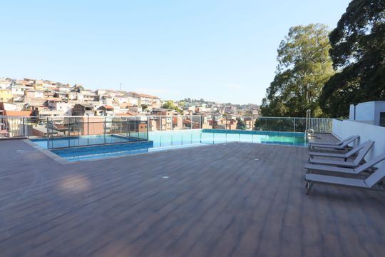 Área comum - Piscina de apartamento para alugar com 2 quartos, 38m² em Jaguaribe, Osasco