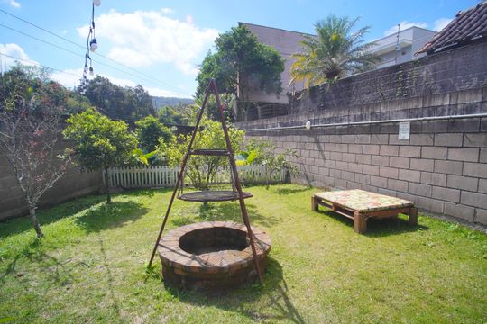 Área comum - Churrasqueira de apartamento para alugar com 2 quartos, 50m² em Operário, Novo Hamburgo