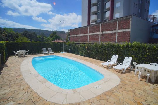 Área comum - Piscina de apartamento para alugar com 2 quartos, 50m² em Operário, Novo Hamburgo