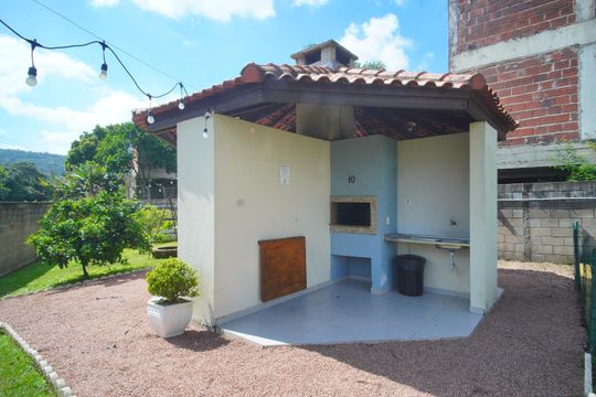 Área comum - Churrasqueira de apartamento para alugar com 2 quartos, 50m² em Operário, Novo Hamburgo