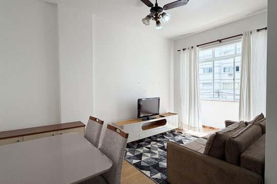Apartamento para alugar com 1 quarto, 55m² em Boqueirão, Santos