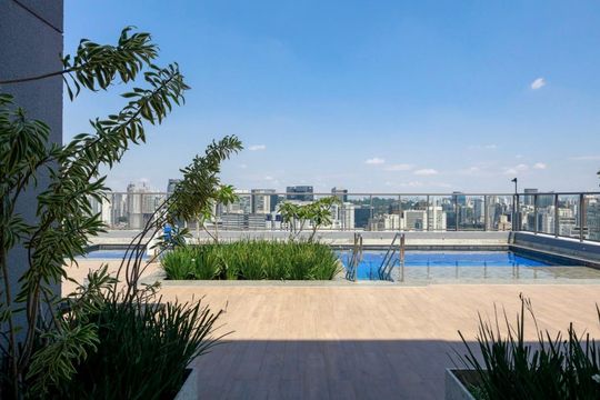Apartamento para alugar com 1 quarto, 28m² em Santo Amaro, São Paulo