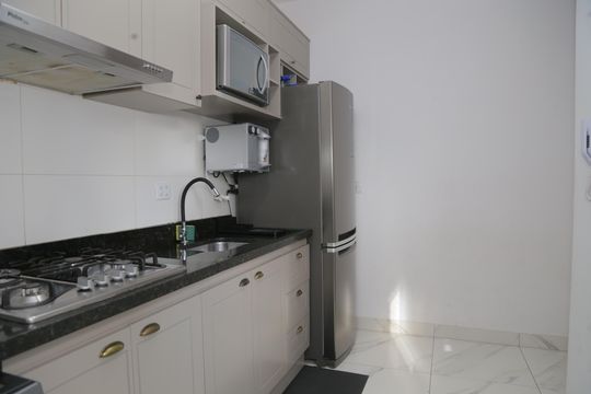Cozinha de casa de condomínio à venda com 2 quartos, 46m² em São Miguel, São Paulo