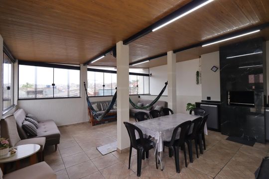 Área Gourmet de casa para alugar com 2 quartos, 80m² em Centreville, Santo André