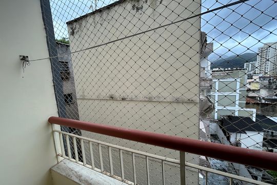 Varanda da Sala de apartamento para alugar com 2 quartos, 59m² em Todos Os Santos, Rio de Janeiro