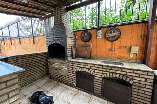 Área comum - Churrasqueira de apartamento para alugar com 2 quartos, 59m² em Todos Os Santos, Rio de Janeiro