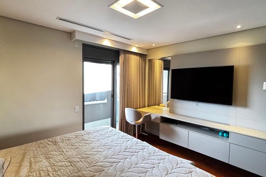 Suite 1  de apartamento à venda com 4 quartos, 252m² em Campestre, Santo André