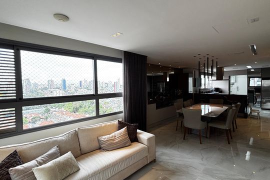 Sala - Sala de Estar de apartamento à venda com 4 quartos, 252m² em Campestre, Santo André