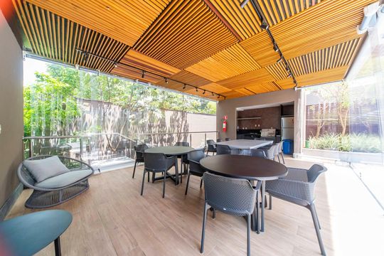 Churrasqueira de apartamento à venda com 4 quartos, 252m² em Campestre, Santo André