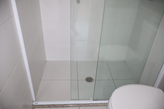 Banheiro Social de apartamento para alugar com 2 quartos, 77m² em Parque da Vila Prudente, São Paulo
