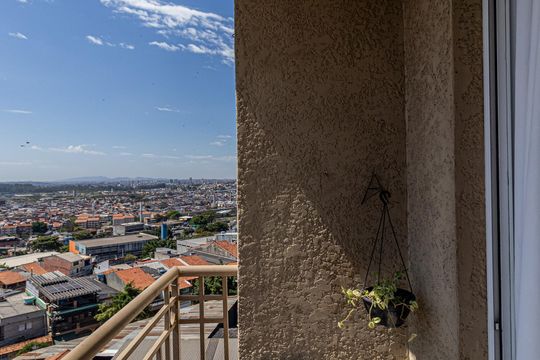 Varanda Sala de apartamento à venda com 2 quartos, 52m² em Subprefeitura de Ermelino Matarazzo, São Paulo