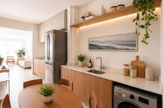 Cozinha de apartamento à venda com 3 quartos, 80m² em Ipanema, Rio de Janeiro