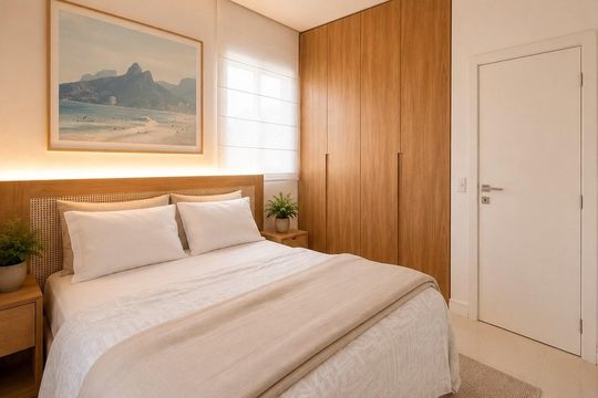Quarto de apartamento à venda com 3 quartos, 80m² em Ipanema, Rio de Janeiro