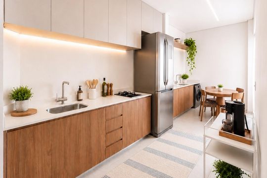Cozinha de apartamento à venda com 3 quartos, 80m² em Ipanema, Rio de Janeiro