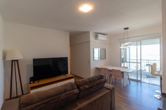 Salas de apartamento para alugar com 3 quartos, 83m² em Ponte Preta, Campinas