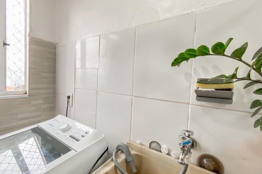 Área de Serviço de apartamento para alugar com 2 quartos, 57m² em Jardim Danfer, São Paulo