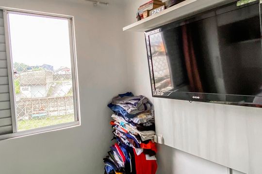 quarto 1 de apartamento para alugar com 2 quartos, 57m² em Jardim Danfer, São Paulo