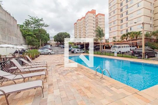 Área comum de apartamento para alugar com 2 quartos, 57m² em Jardim Danfer, São Paulo