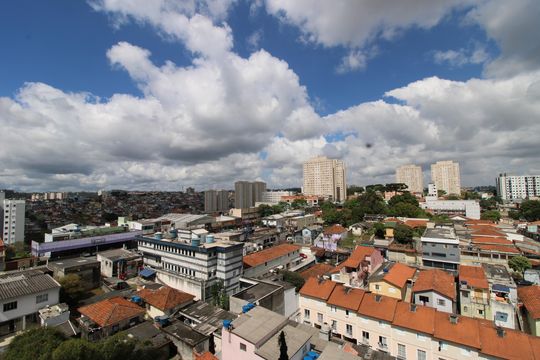 Varanda da Sala de apartamento para alugar com 1 quarto, 24m² em Itaquera, São Paulo