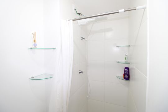 Banheiro de apartamento para alugar com 1 quarto, 24m² em Itaquera, São Paulo