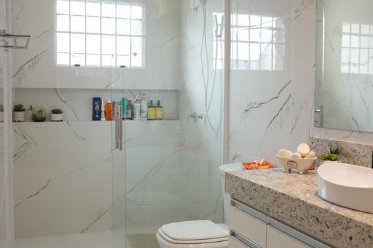 Banheiro da Suíte de casa à venda com 3 quartos, 265m² em Vila Beatriz, São Paulo