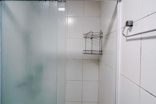 Banheiro de apartamento para alugar com 2 quartos, 55m² em Vila Zilda, São Paulo