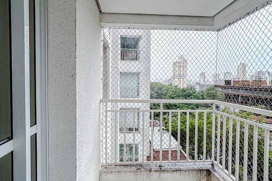 Varanda de apartamento para alugar com 2 quartos, 55m² em Vila Zilda, São Paulo