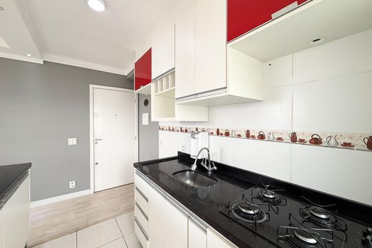 Cozinha de apartamento para alugar com 2 quartos, 45m² em Jardim Iris, São Paulo