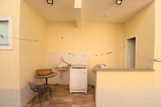 Área de serviço de casa de condomínio à venda com 2 quartos, 130m² em Taquara, Rio de Janeiro