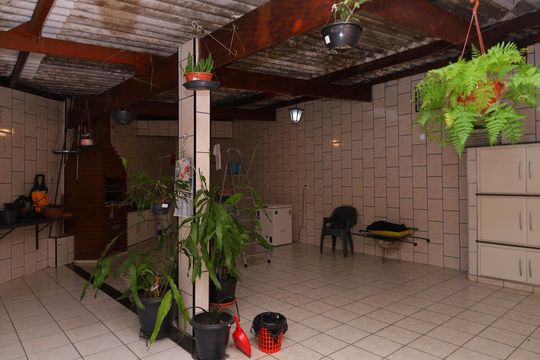 Área da Churrasqueira de casa à venda com 3 quartos, 203m² em Jardim Norma, São Paulo