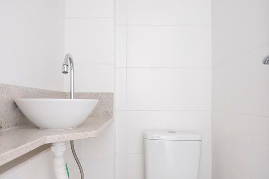 Lavabo de apartamento à venda com 2 quartos, 67m² em Barcelona, São Caetano do Sul