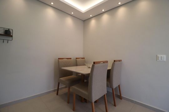 Sala de apartamento para alugar com 2 quartos, 45m² em Morumbi, Uberlândia