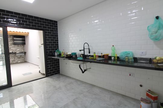 cozinha de casa à venda com 3 quartos, 145m² em Vila Santana, São Paulo