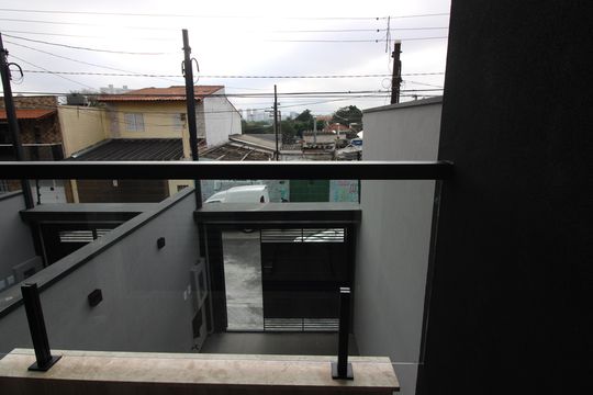 varanda da suíte de casa à venda com 3 quartos, 145m² em Vila Santana, São Paulo