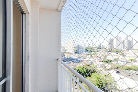 Varanda da Sala de apartamento para alugar com 3 quartos, 64m² em Vila das Bandeiras, Guarulhos
