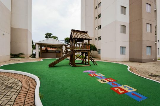 Área comum - Playground de apartamento para alugar com 3 quartos, 64m² em Vila das Bandeiras, Guarulhos