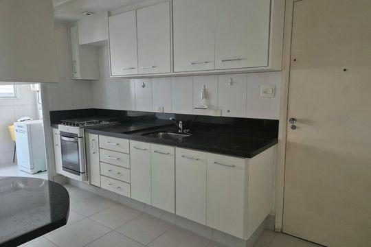 Cozinha de apartamento à venda com 3 quartos, 104m² em Campo Belo, São Paulo