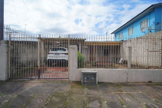 Fachada de casa para alugar com 2 quartos, 56m² em Canudos, Novo Hamburgo