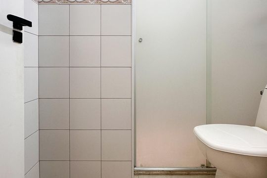 Banheiro Social de apartamento para alugar com 2 quartos, 77m² em Nova Petrópolis, São Bernardo do Campo