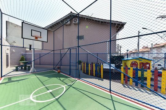 Área comum - Quadra de apartamento para alugar com 2 quartos, 77m² em Nova Petrópolis, São Bernardo do Campo