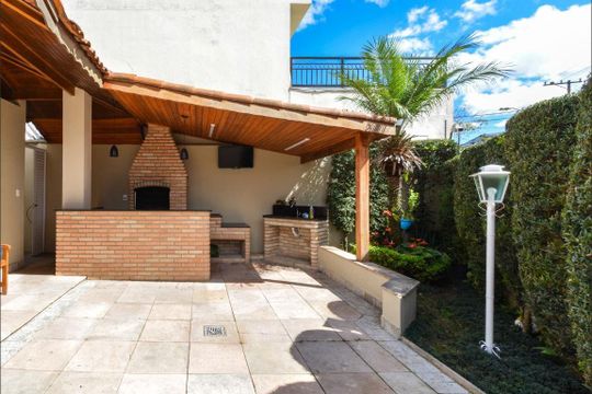 Área comum - Churrasqueira de apartamento para alugar com 2 quartos, 77m² em Nova Petrópolis, São Bernardo do Campo